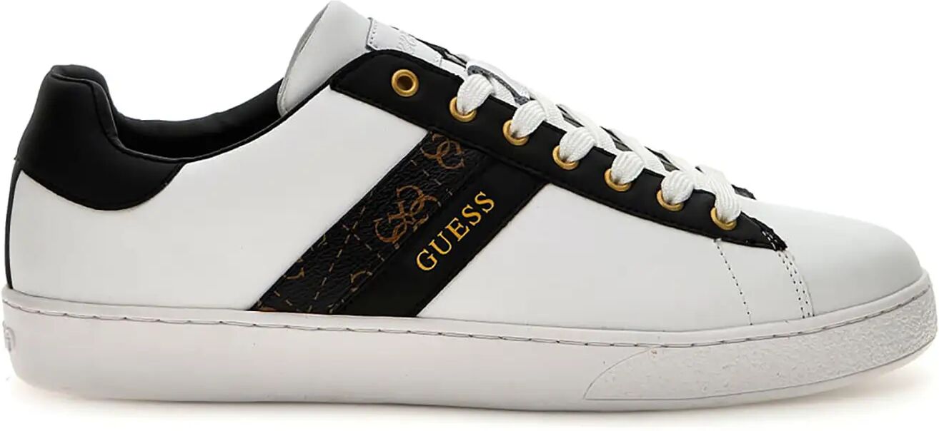 Guess Sneakers Bianche Uomo BIANCO/MARRONE 40