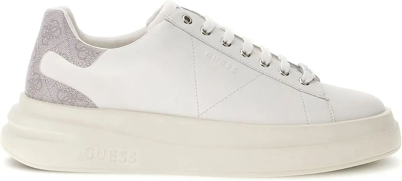 Guess Sneakers Bianche Uomo BIANCO/GRIGIO 40