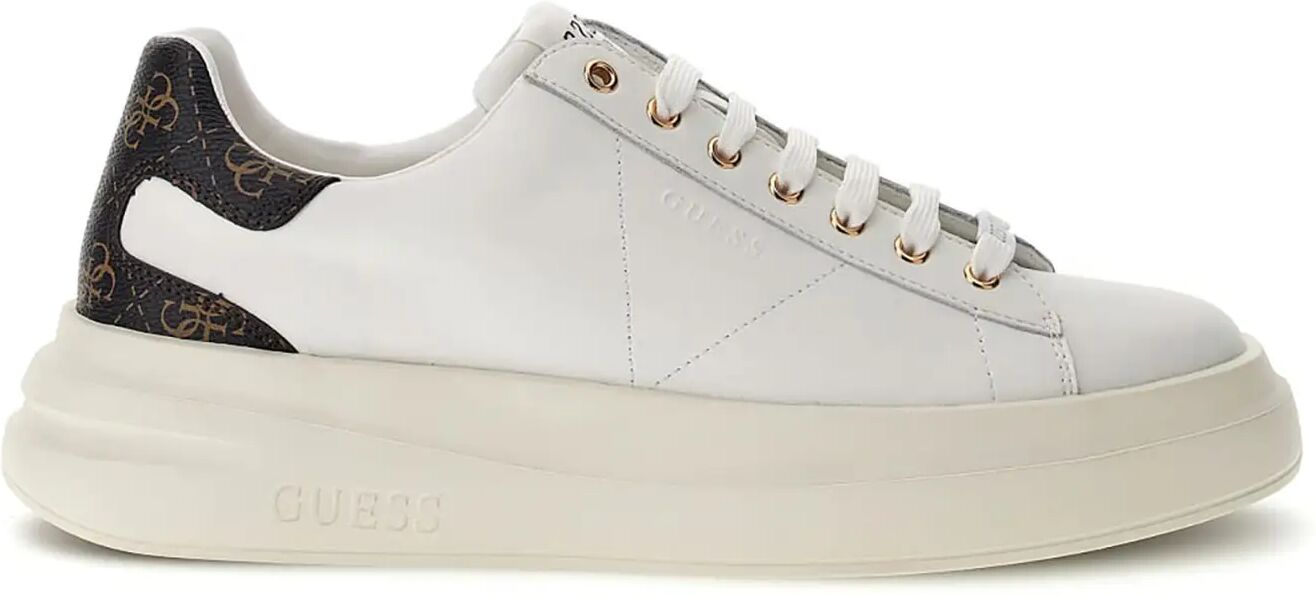 Guess Sneakers Bianche Uomo BIANCO/MARRONE 40