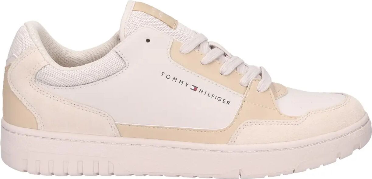 Tommy Hilfiger Sneakers Bianche Uomo BIANCO/BEIGE 40