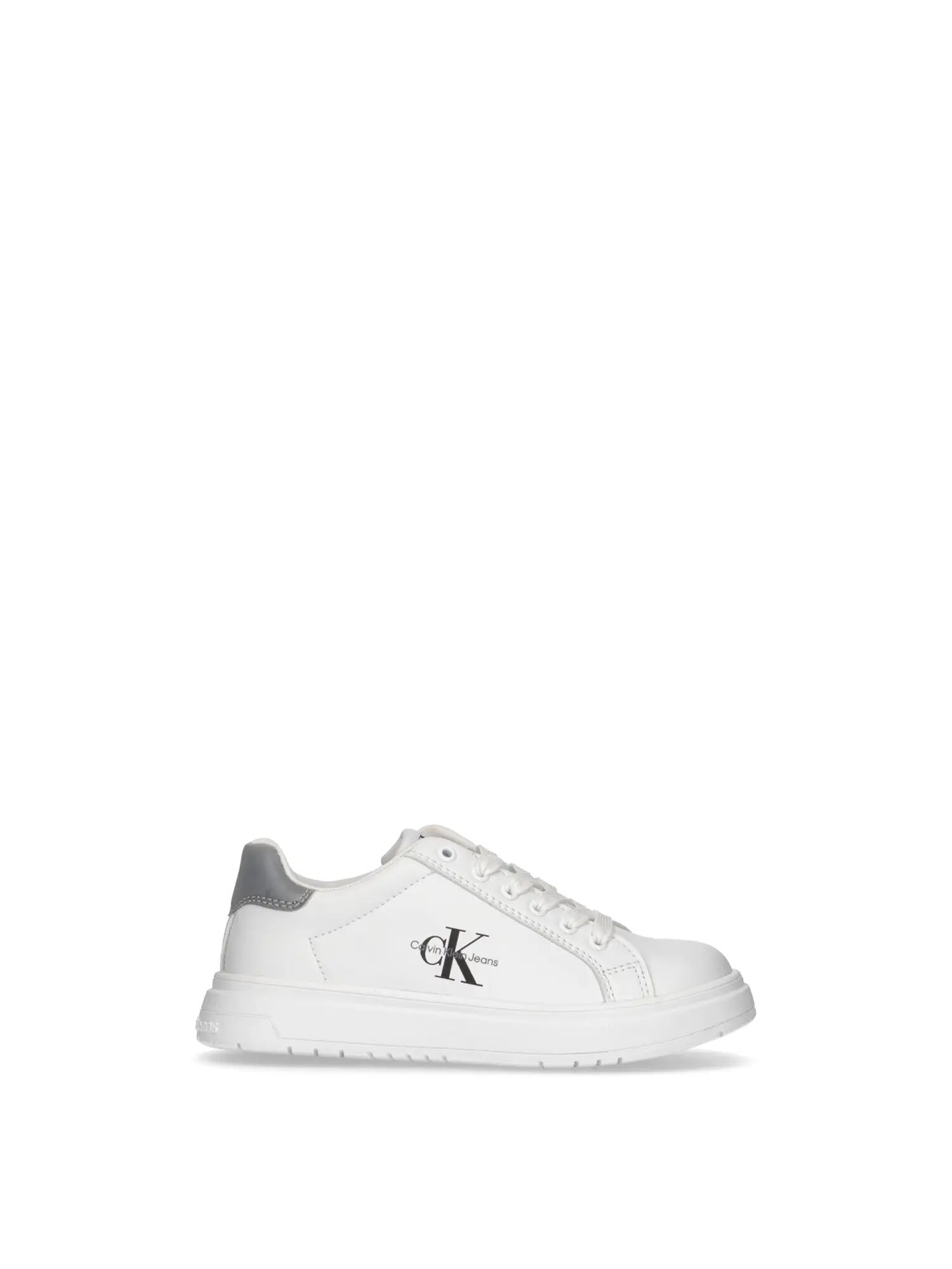 Calvin Klein Sneakers Bianche Unisex BIANCO/GRIGIO 30