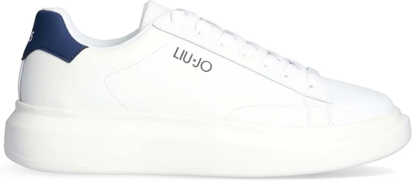 Liujo Sneakers Bianche Uomo BIANCO/BLU 44