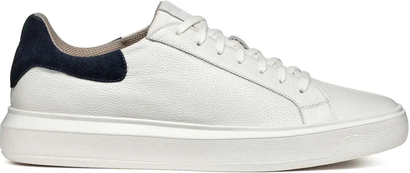 Geox Sneakers Bianche Uomo BIANCO/NAVY 40