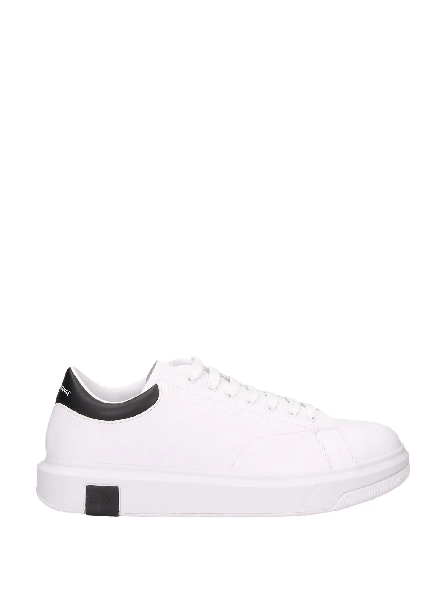 Armani Sneakers Bianche Uomo BIANCO/NERO 40