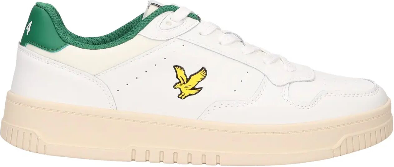 Lyle & Scott Sneakers Bianche Uomo BIANCO/VERDE 40