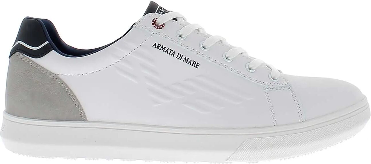 Armata Di Mare Sneakers Bianche Uomo BIANCO/NAVY 40