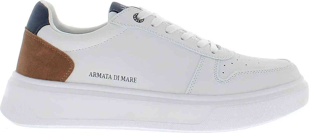 Armata Di Mare Sneakers Bianche Uomo BIANCO/NAVY 40