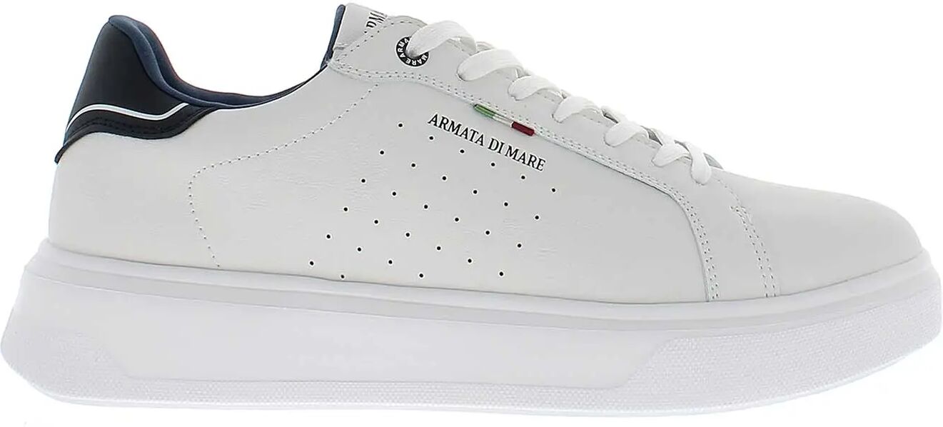 Armata Di Mare Sneakers Bianche Uomo BIANCO/NAVY 40