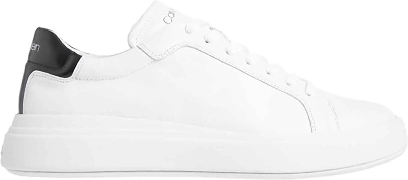 Calvin Klein Sneakers Bianche Uomo BIANCO/NERO 40