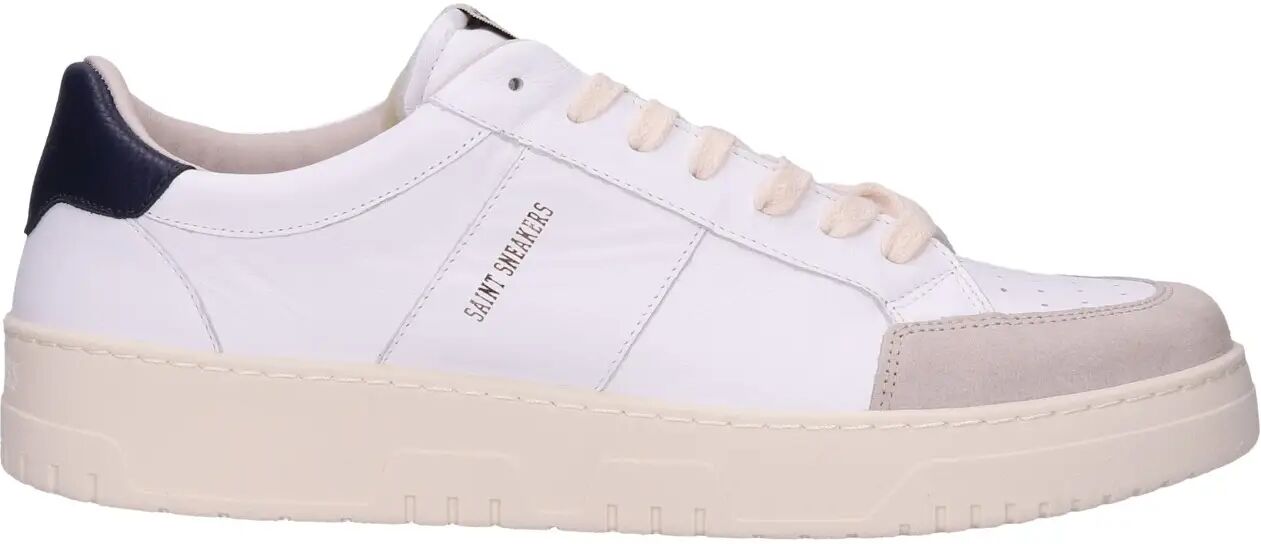 Saint Sneacker's Sneakers Bianche Uomo BIANCO/BLU 45