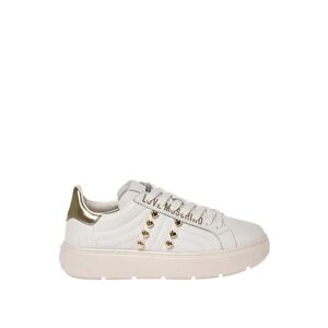 Moschino Sneakers Bianche Donna BIANCO/PLATINO 35