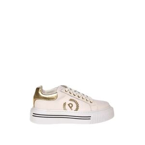 Pollini Sneakers Bianche Donna BIANCO/ORO 36