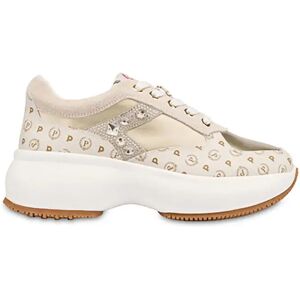 Pollini Sneakers Donna Colore Avorio/platino AVORIO/PLATINO 36