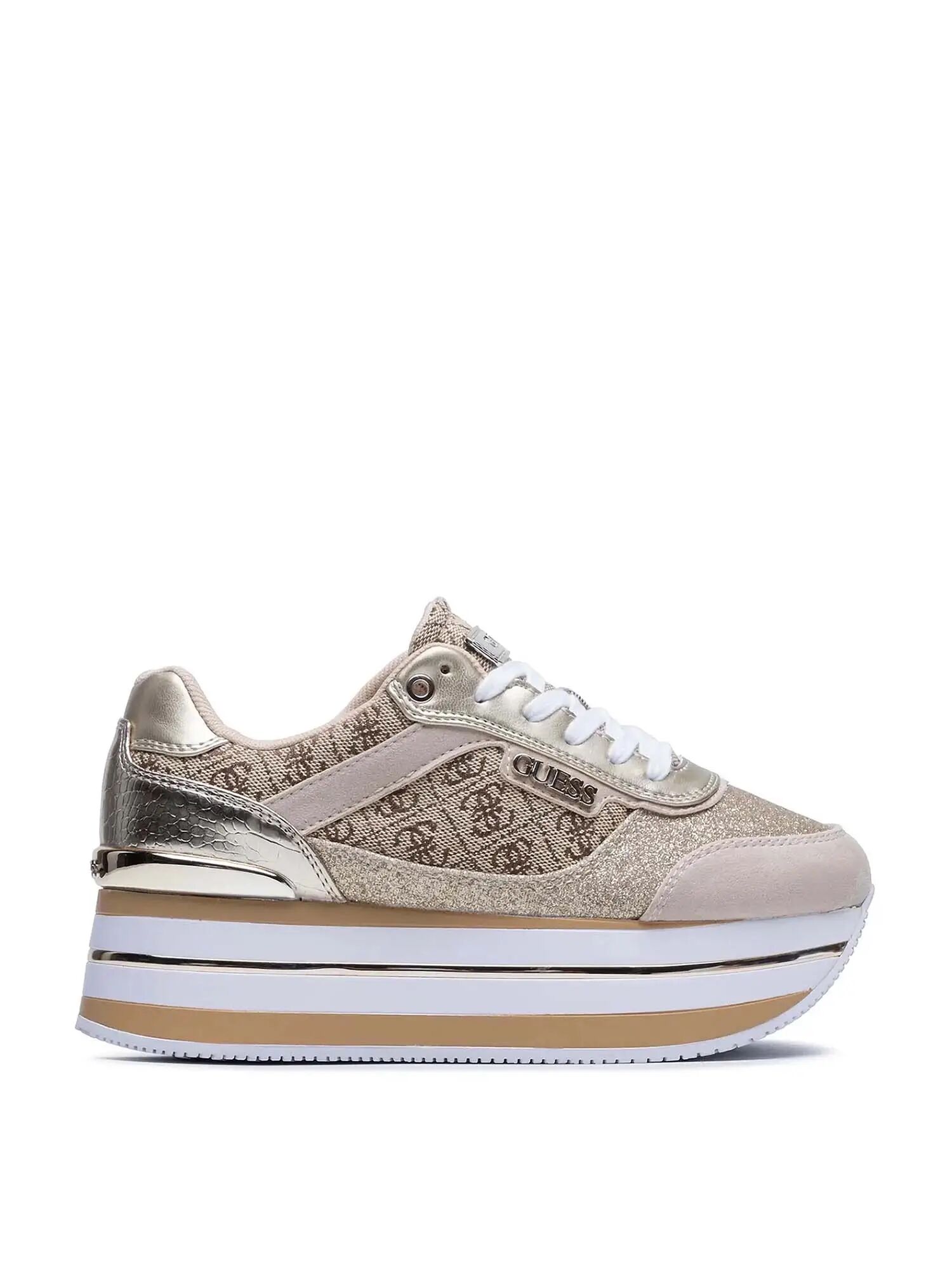 Guess Sneakers Donna Colore Beige/marrone BEIGE/MARRONE 36