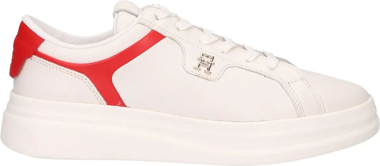 Tommy Hilfiger Sneakers Donna Colore Ecru/rosso ECRU/ROSSO 36