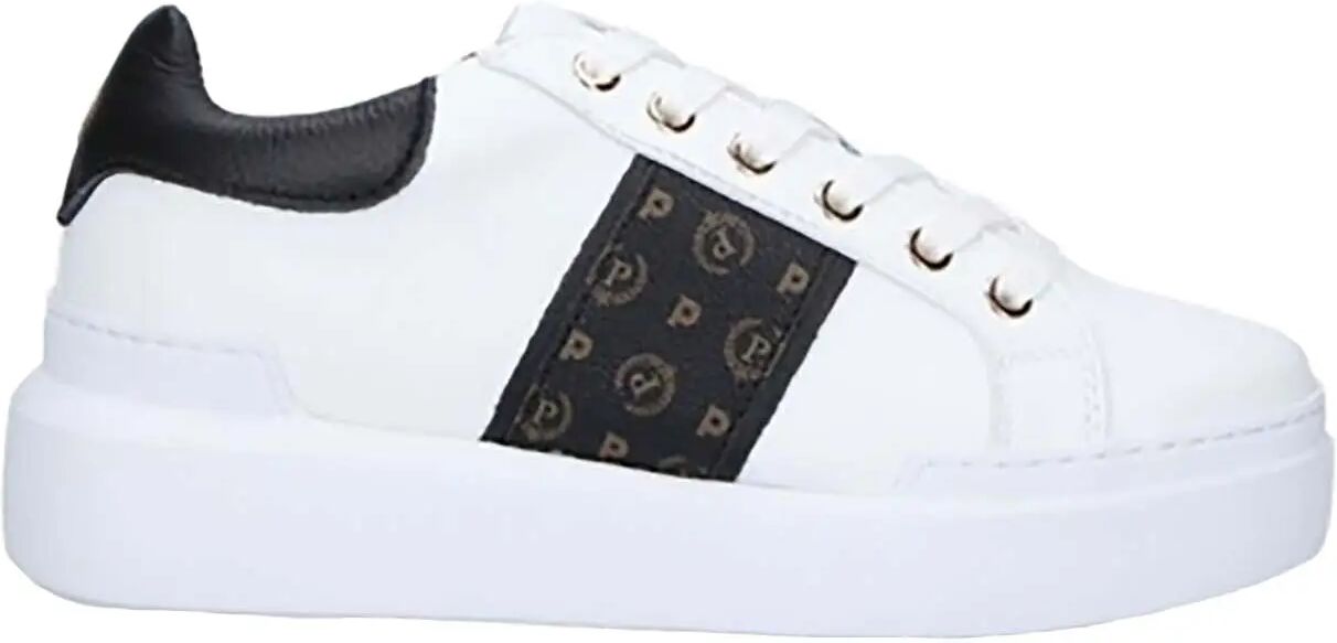 Pollini Sneakers Bianche Donna NERO/BIANCO 36