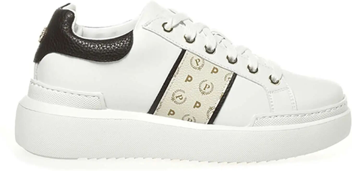 Pollini Sneakers Bianche Donna AVORIO/BIANCO 36