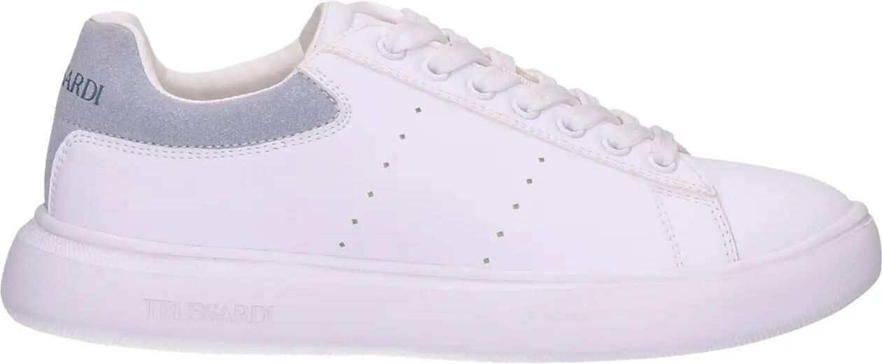 Trussardi Sneakers Bianche Donna BIANCO/BLU 35