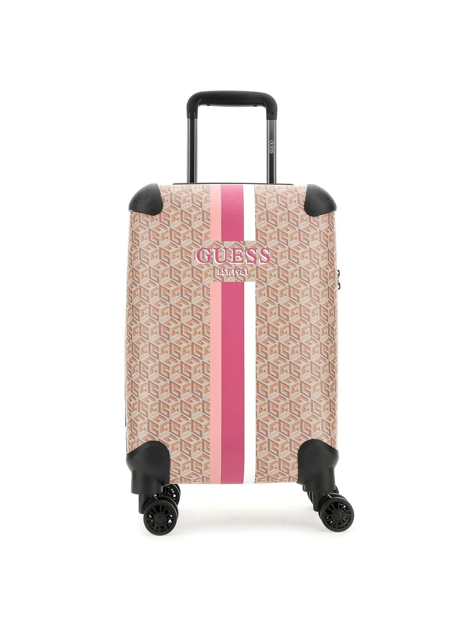 Guess Trolley Valigeria Unisex Colore Taupe TAUPE 1