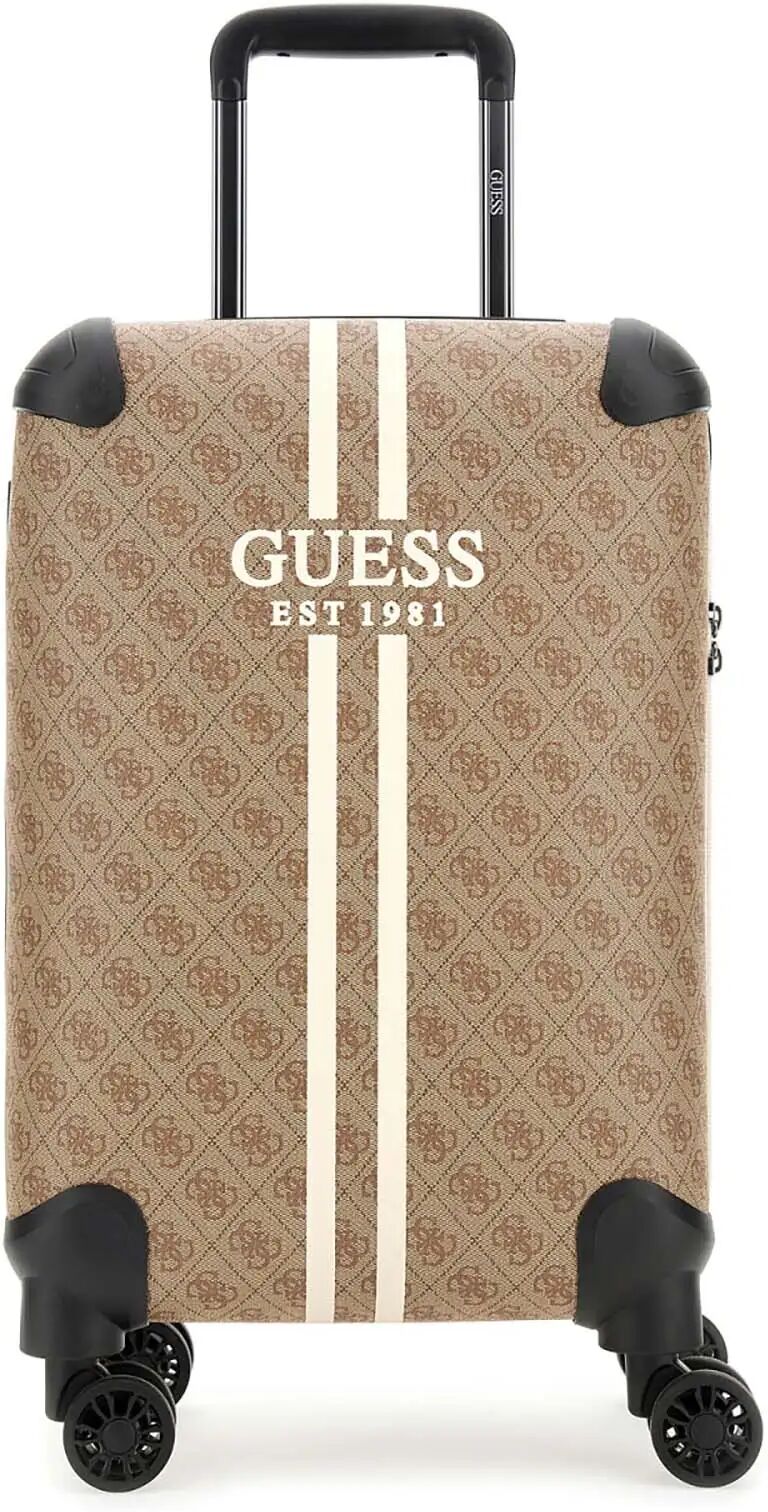 Guess Trolley Valigeria Unisex Colore Marrone MARRONE 1