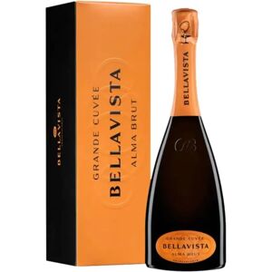 franciacorta docg brut grande cuvee alma bellavista - con astuccio - 0,75 l