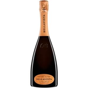 franciacorta docg brut grande cuvee alma bellavista - senza astuccio - 0,75 l