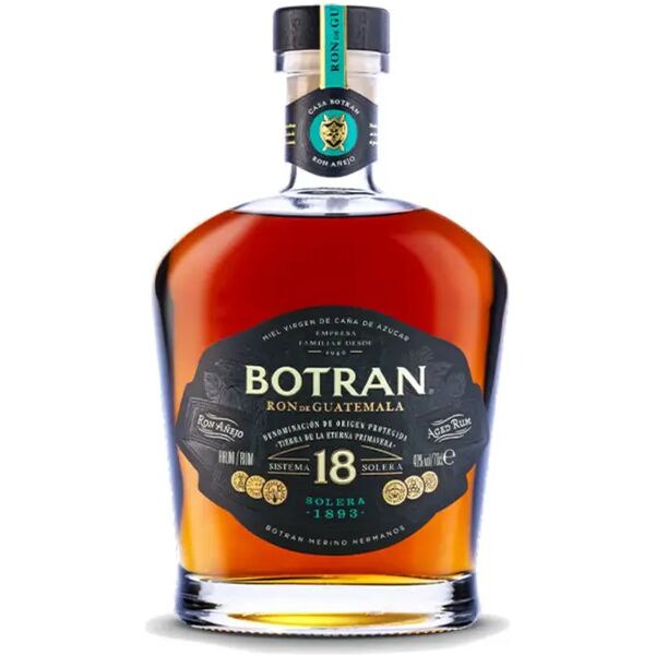 casa botran rum botran 18 reserva de la familia - solera - guatemala - 0,70 l