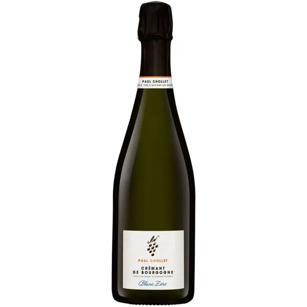 maison paul chollet cremant de bourgogne crÉmant de bourgogne blanc zÉro - 0,75 l