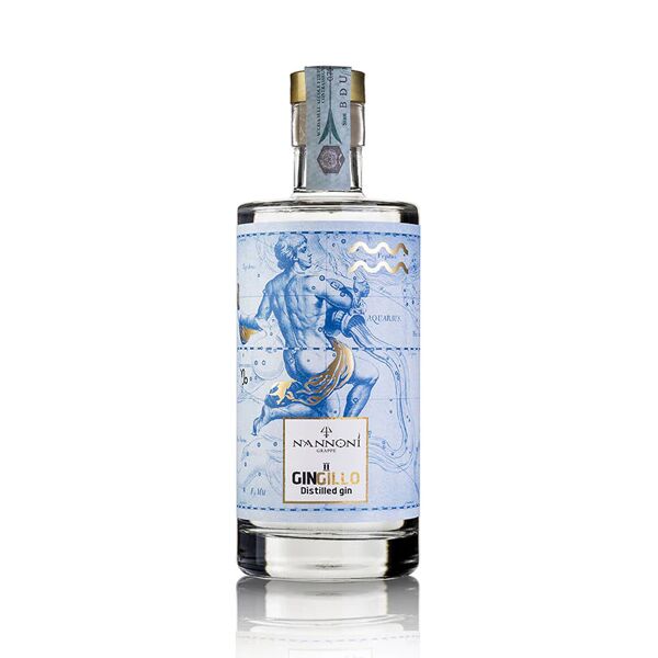 distilleria toscana nannoni gin dell'acquario - gin artigianale  italiano le costellazioni - gingillo ii -