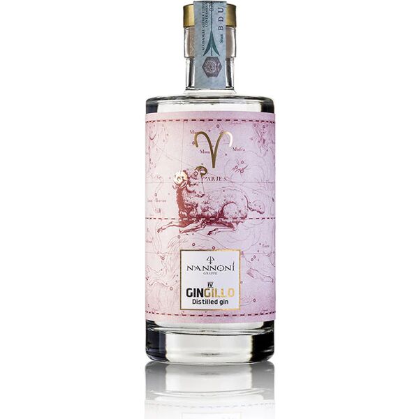 distilleria toscana nannoni gin dell'ariete - gin artigianale  italiano le costellazioni - gingillo iv - 0