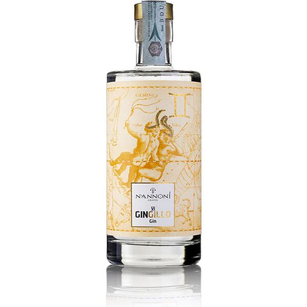 distilleria toscana nannoni gin dei gemelli - gin artigianale  italiano le costellazioni - gingillo vi - 0