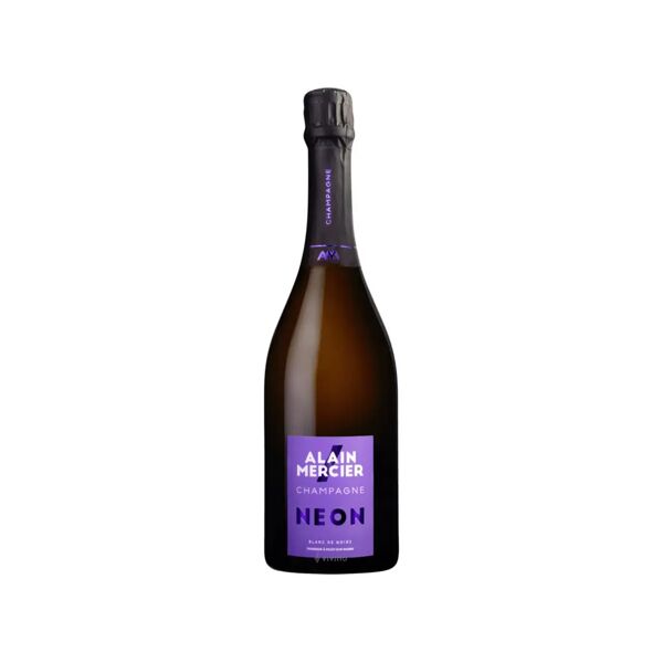 champagne alain mercier blanc de noirs  neon brut - 0,75 l