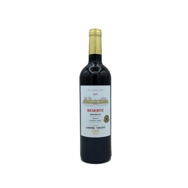 vincent aop bordeaux superior rouge reserve - 075 l