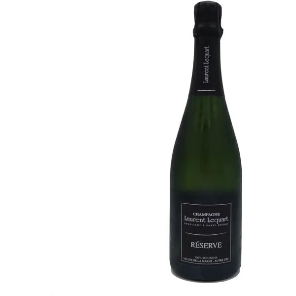 champagne laurent lequart extra brut  reserve pur meunier - 0,75 l