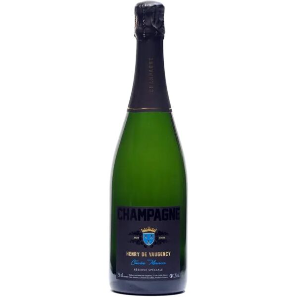 champagne henry de vaugency cuvÉe manon  rÉserve spÉciale grand cru blanc de bla