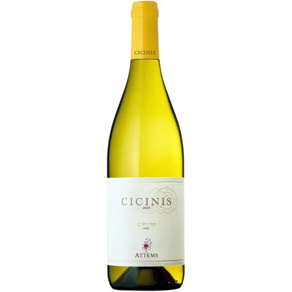 collio d.o.c. 2022 - cicinis - sauvignon blanc - attems - 0,75 l