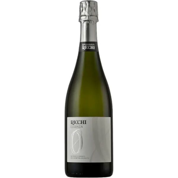 cantina ricchi - colli morenici del lago di garda essenza zero metodo classico  dosaggio zero - 0,75 l