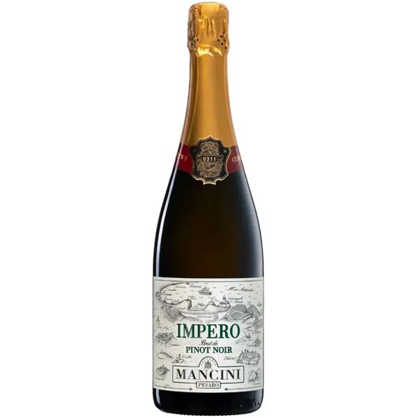 fattoria mancini - pesaro fattoria mancini impero brut  blanc de pinot noir metodo classico marche i.g.t