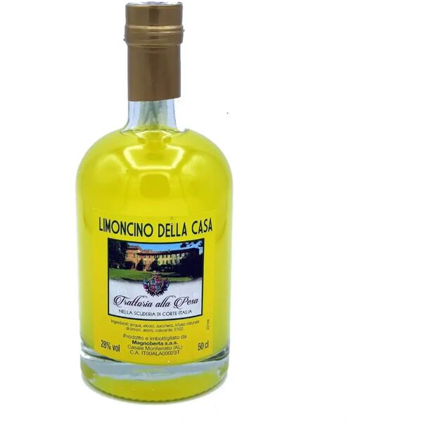 ristorante alla pesa - corte italia limoncino della casa liquore di  limoni del ristorante alla pesa - 0,50 l