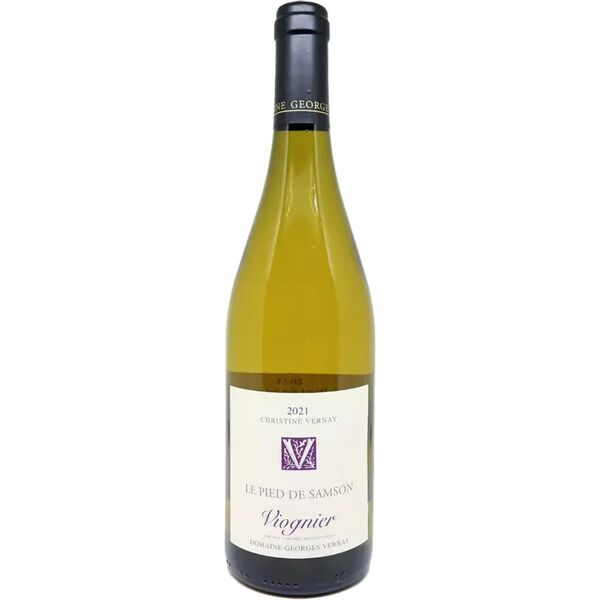 georges vernay vin de pays cote du rhone blanc le pied de samson viognier - 0,