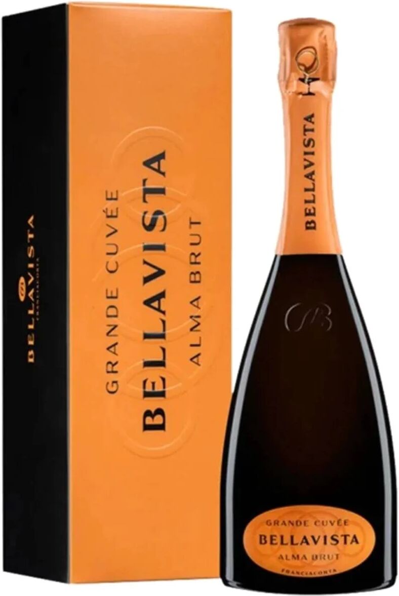 franciacorta docg brut grande cuvee alma bellavista - con astuccio - 0,75 l