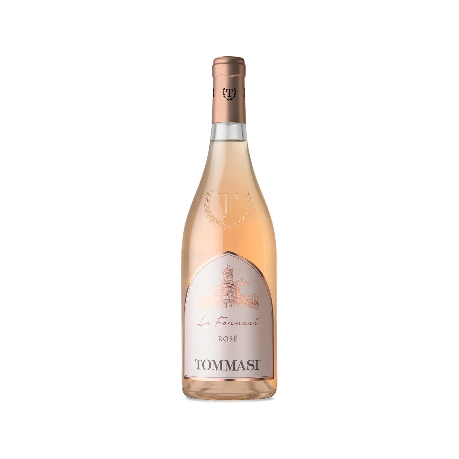 tommasi family estate vino rosato d'italia le fornaci rondinella e turbiana - tommasi - 0,75 l