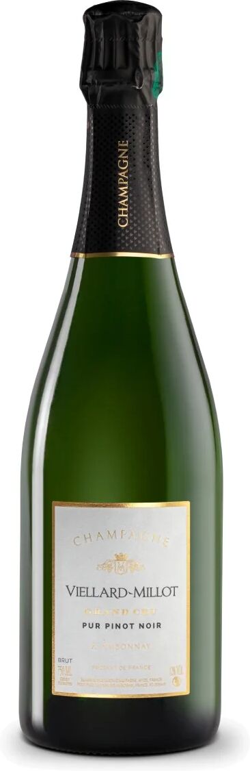 champagne viellard - millot grand cru pur  pinot noir - 0,75 l