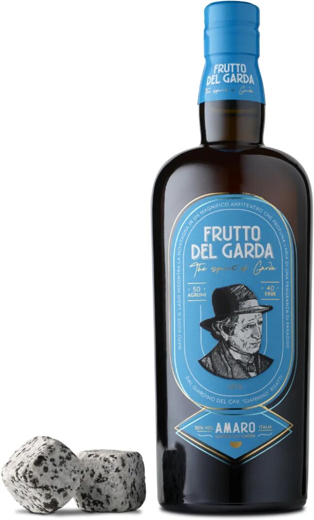 amaro frutto del garda - a base dei frutti tipici di limone sul garda - 0,70 l