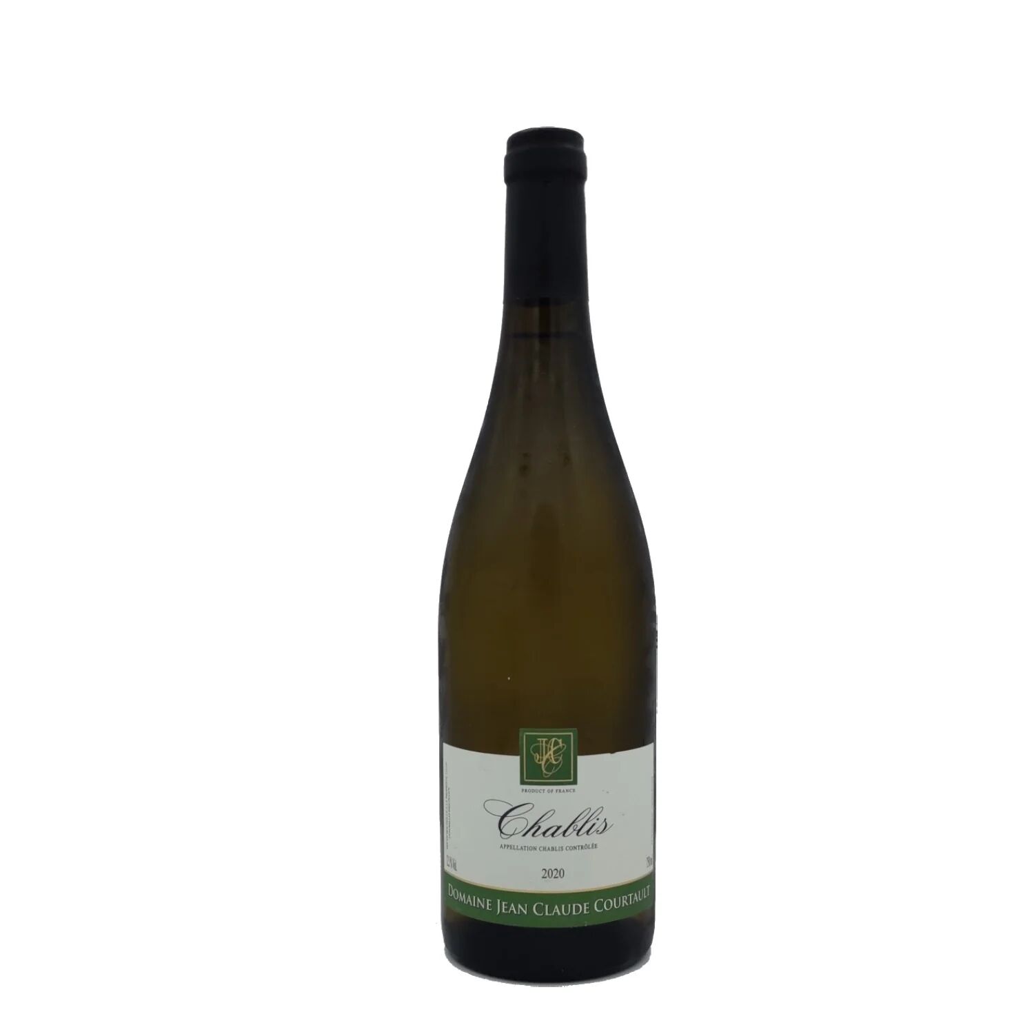 domaine jean claude courtault aop chablis - 0,75 l