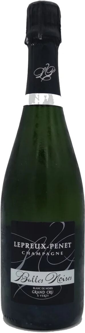 lepreux - penet champagne lepreux penet bulles noires  grand cru  brut - 0,75 l