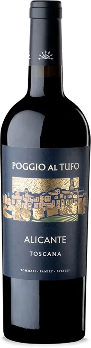 TOSCANA ROSSO I.G.T. DA UVE ALICANTE - POGGIO AL TUFO - 0,75 L