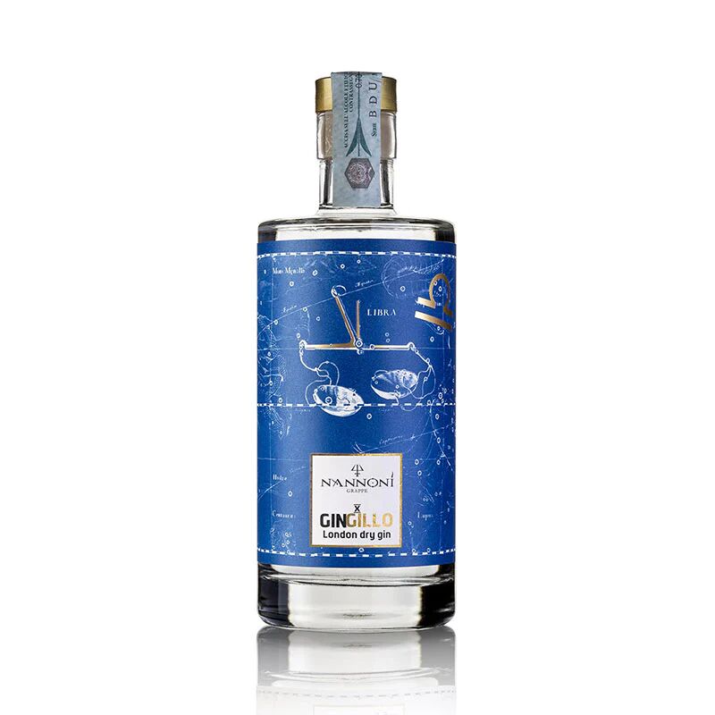 Distilleria Toscana Nannoni GIN DELLA BILANCIA - GIN ITALIANO  ARTIGIANALE "LE COSTELLAZIONI" - GINGILLO X -