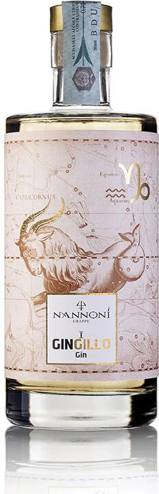 Distilleria Toscana Nannoni GIN DEL CAPRICORNO - GIN ARTIGIANALE  ITALIANO "LE COSTELLAZIONI" - GINGILLO I -