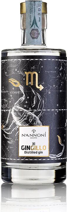 Distilleria Toscana Nannoni GIN DELLO SCORPIONE - GIN ITALIANO  ARTIGIANALE "LE COSTELLAZIONI" - GINGILLO XI